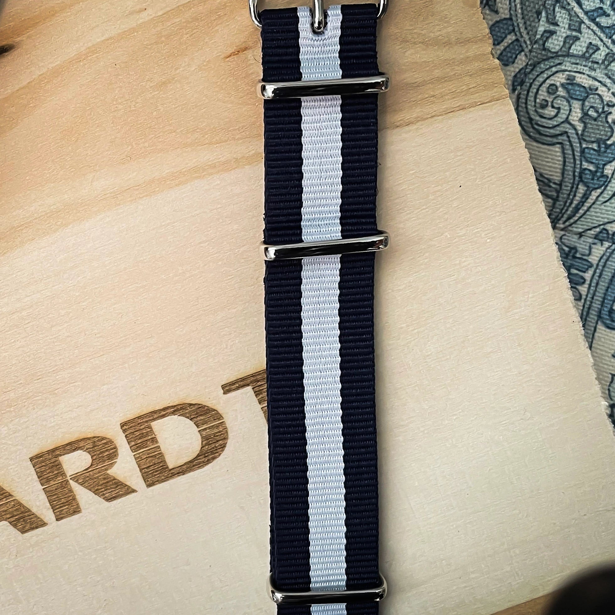 Striped Nylon Straps