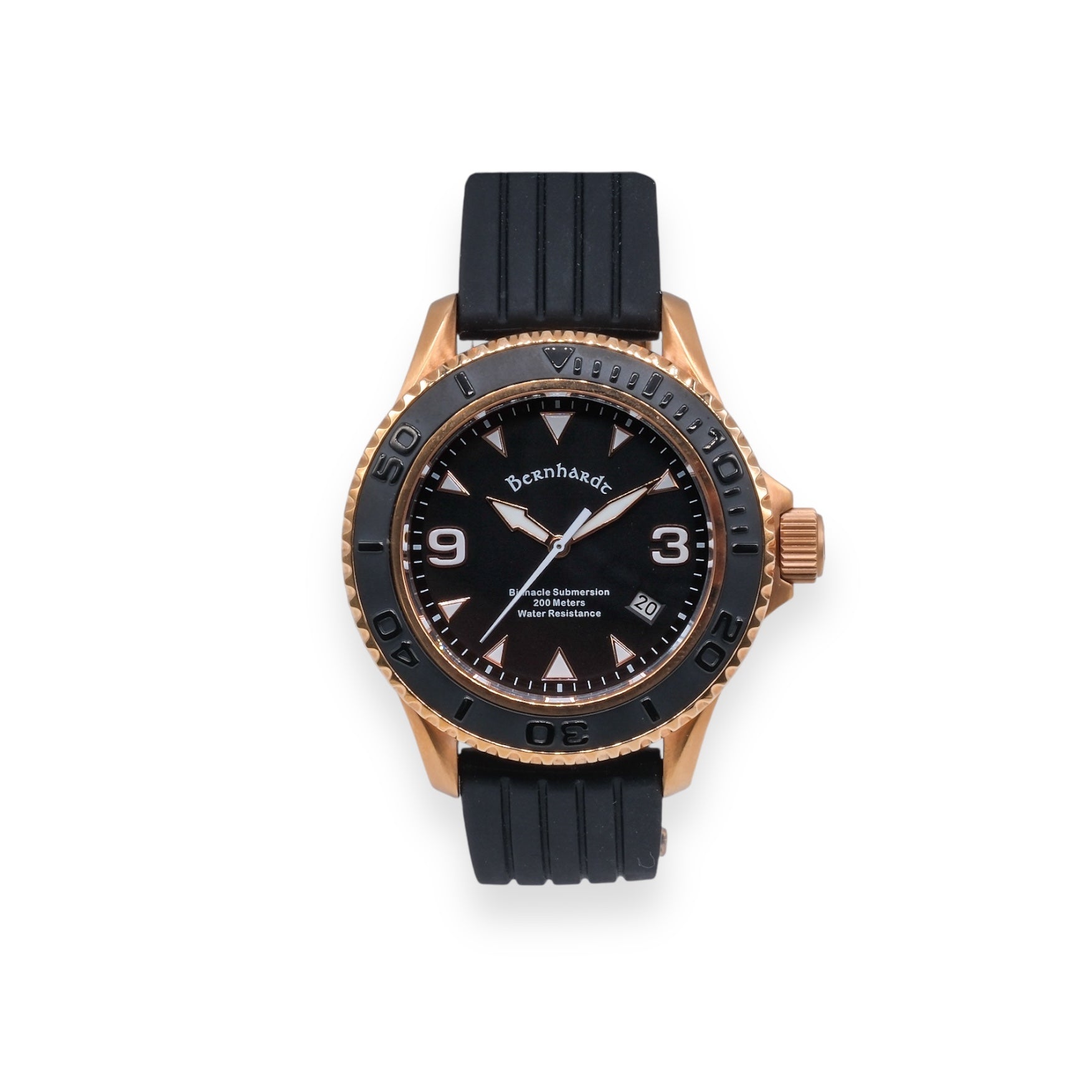 Binnacle Submersion - Black/Rose Gold