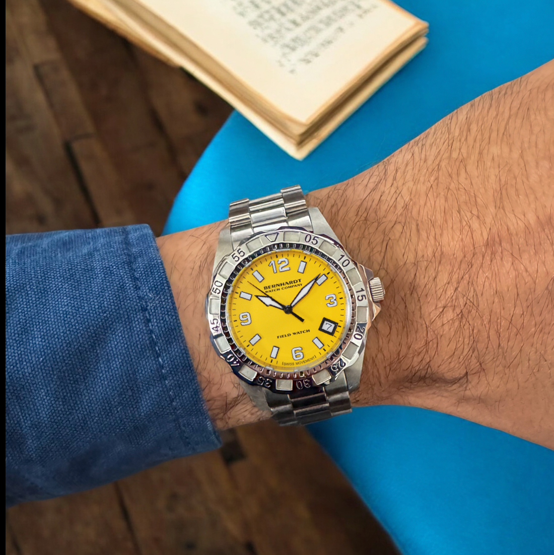 Field Diver - Yellow/Steel